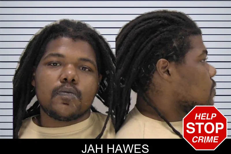 Jah Hawes mugshot