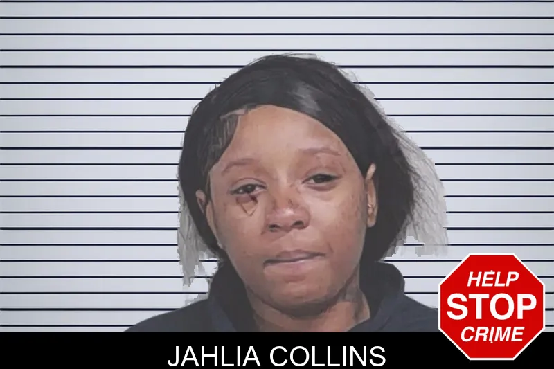 Jahlia Collins mugshot