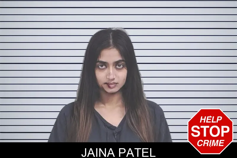 Jaina Patel mugshot