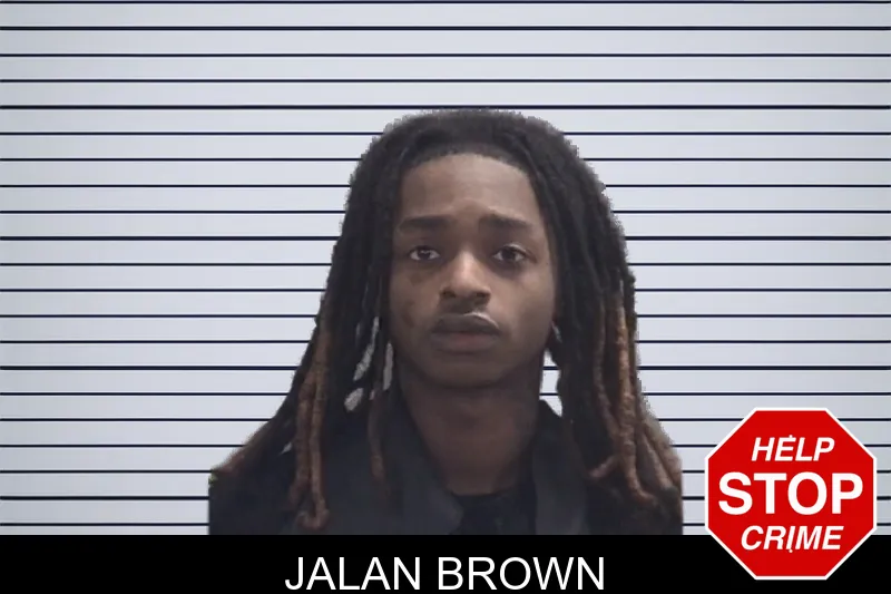 Jalan Brown mugshot
