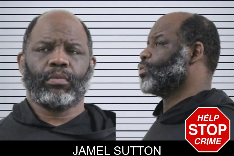 Jamel Sutton mugshot
