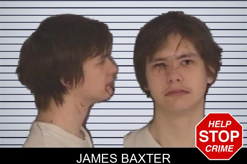 James Baxter mugshot