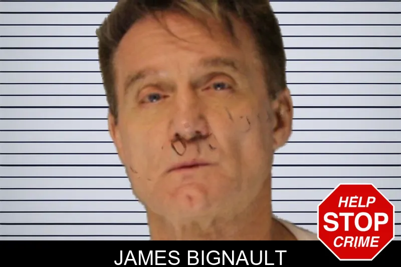 James Bignault mugshot