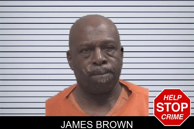James Brown mugshot