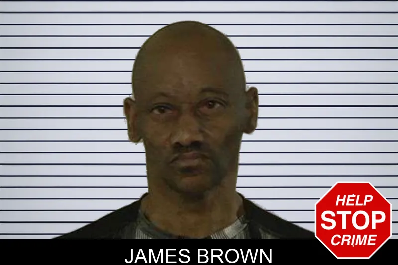 James Brown mugshot