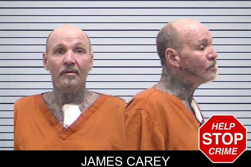 James Carey mugshot
