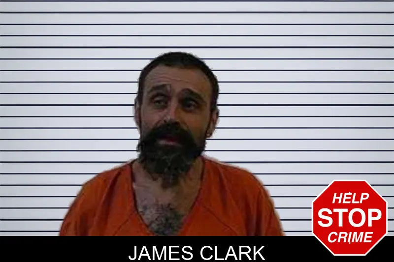 James Clark mugshot