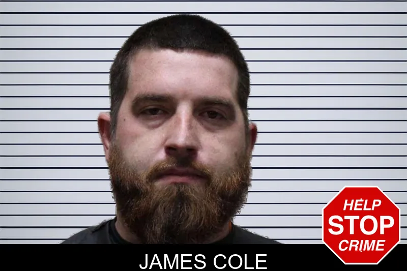 James Cole mugshot