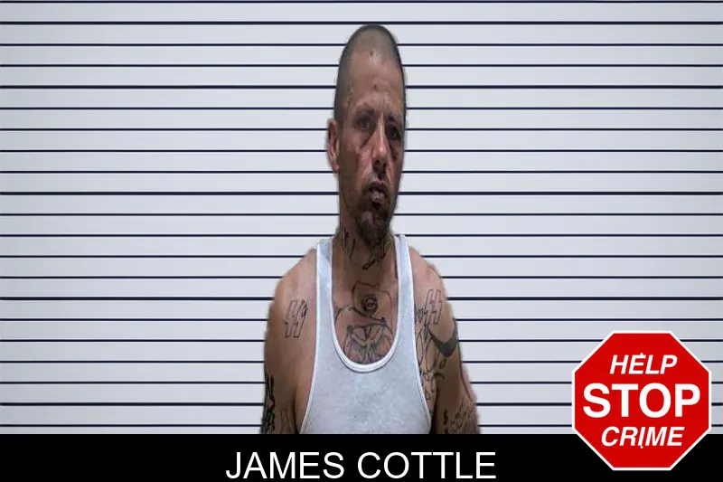 James Cottle mugshot