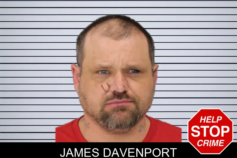 James Davenport mugshot