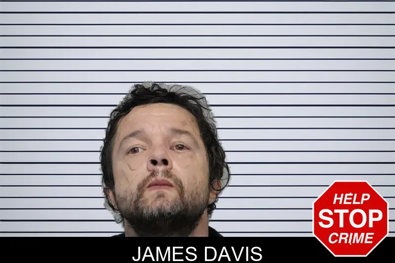 James Davis mugshot