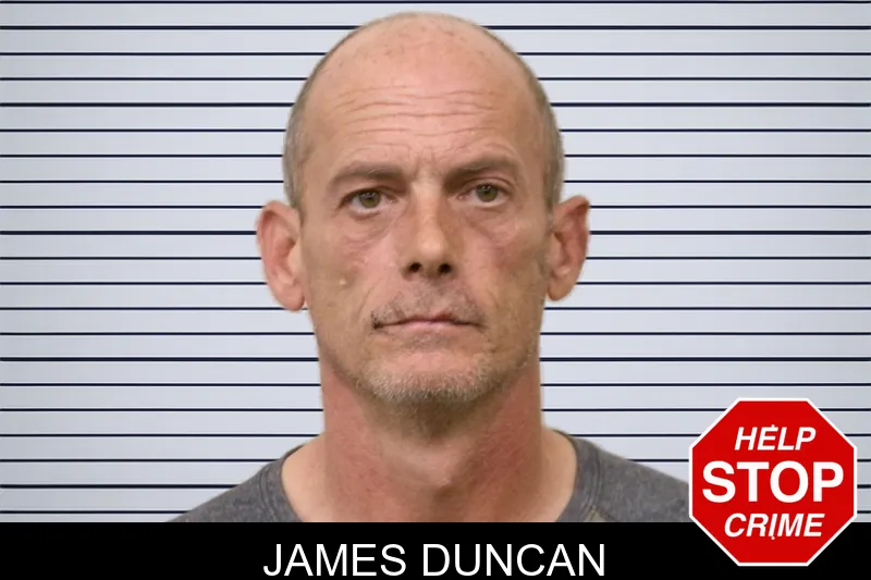 James Duncan mugshot