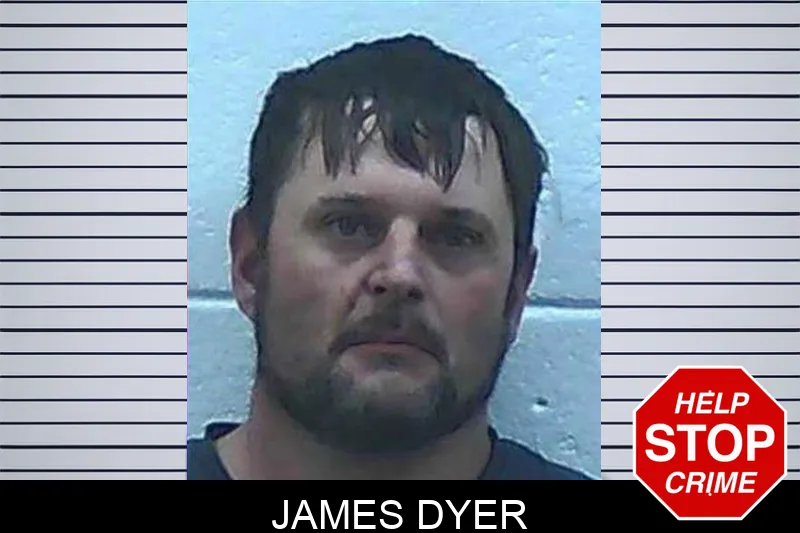 James Dyer mugshot