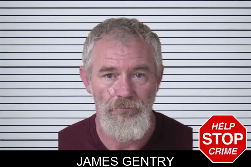 James Gentry mugshot