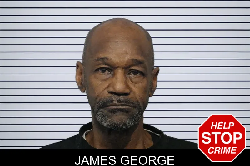 James George mugshot
