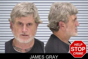 James Gray mugshot