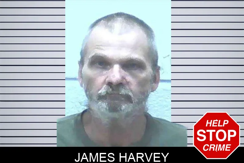 James Harvey mugshot
