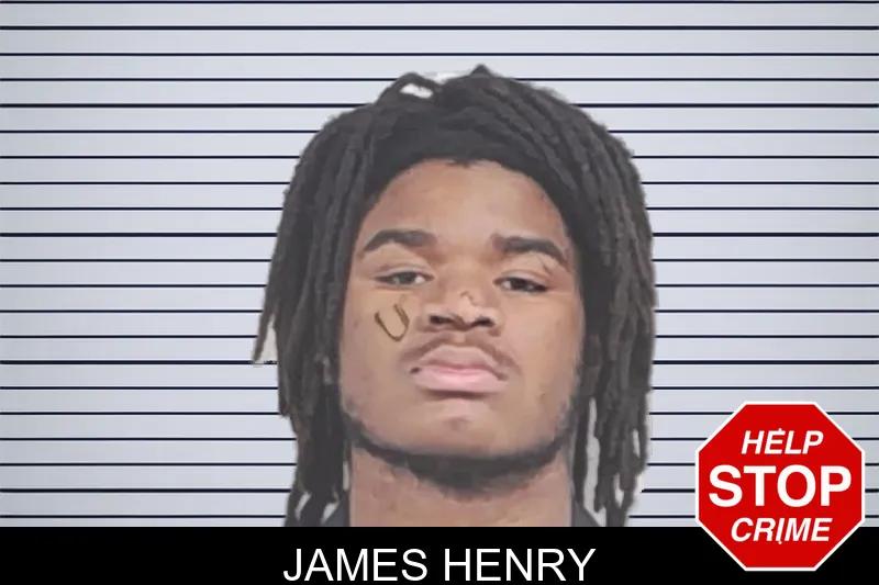 James Henry mugshot