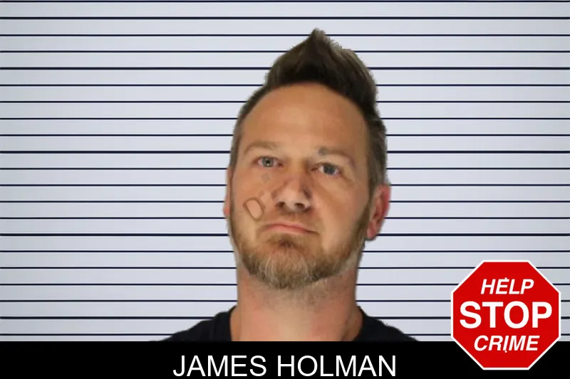 James Holman mugshot