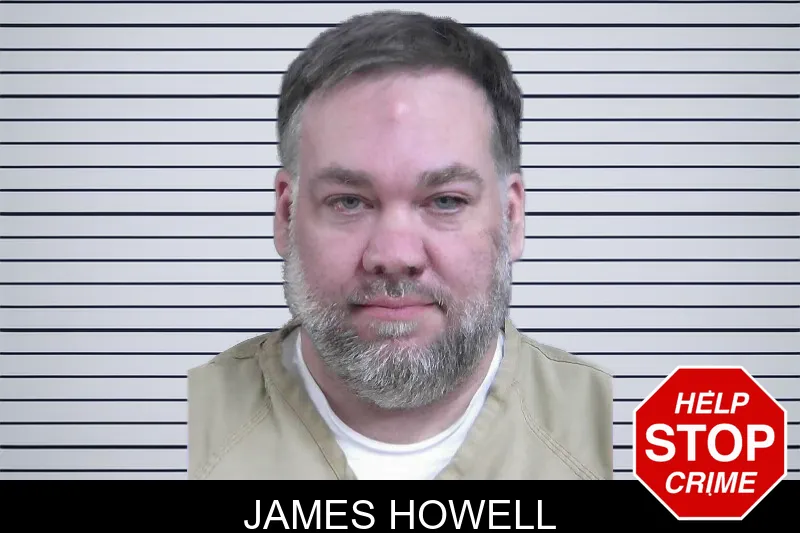 James Howell mugshot