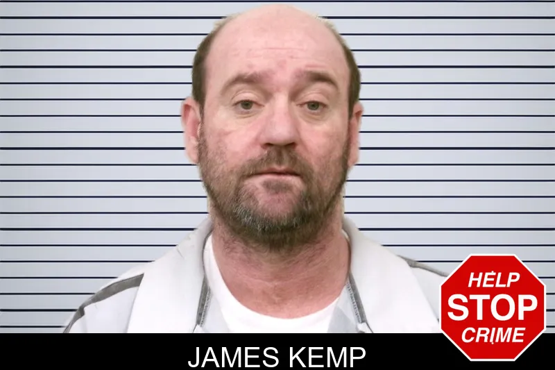 James Kemp mugshot