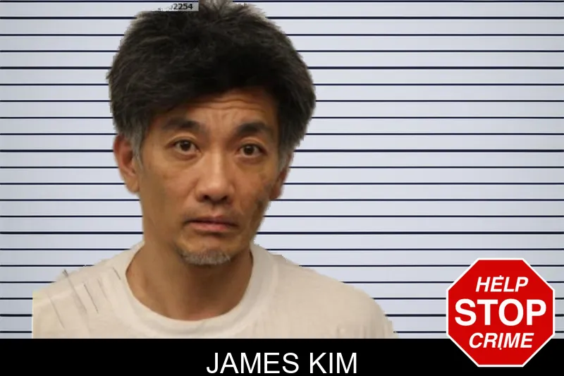 James Kim mugshot