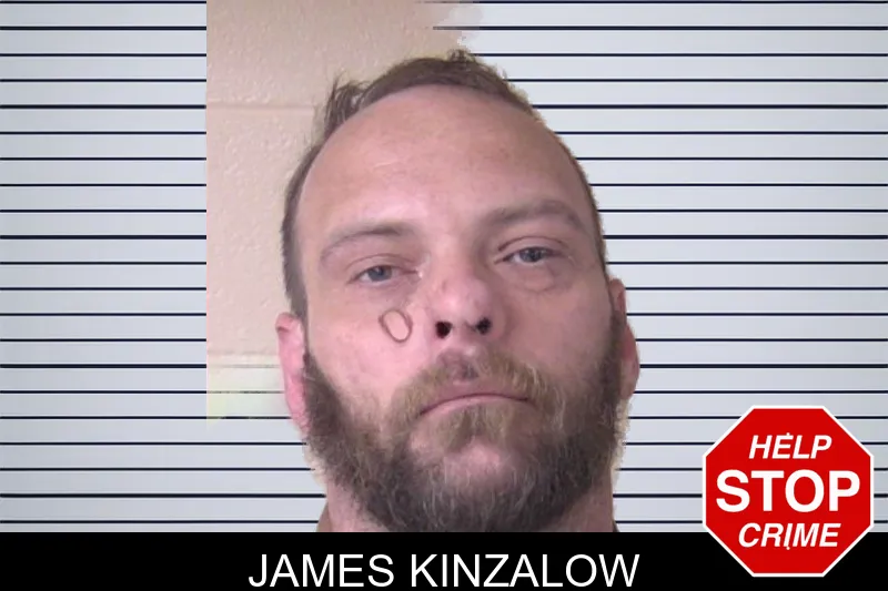 James Kinzalow mugshot