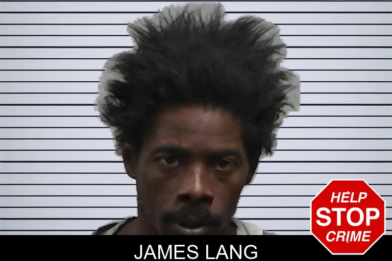 James Lang mugshot