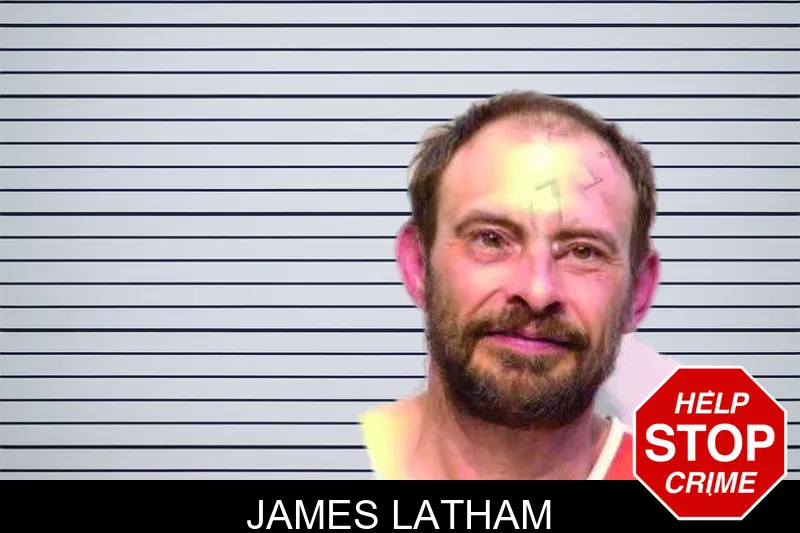 James Latham mugshot