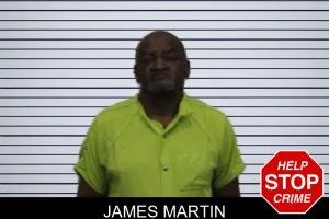 James Martin mugshot