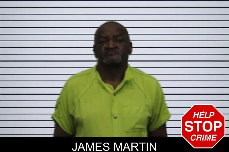 James Martin mugshot