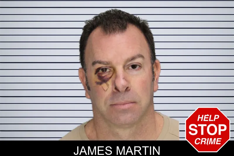 James Martin mugshot