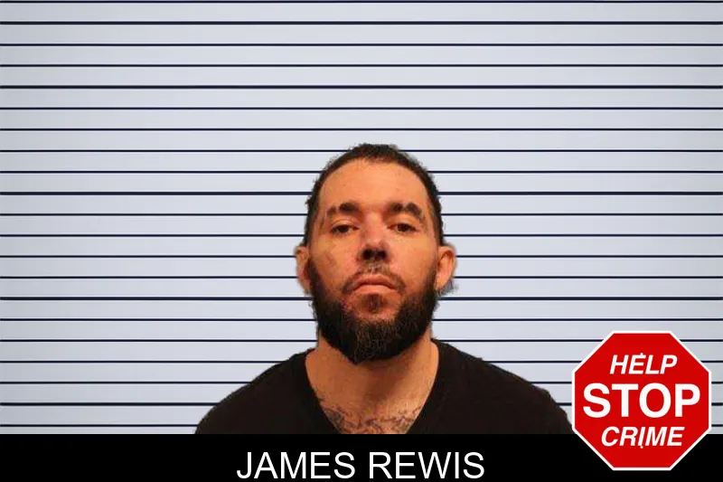 James Rewis mugshot