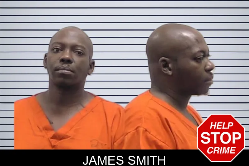 James Smith mugshot