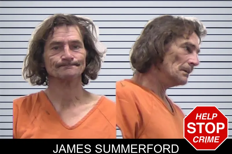James Summerford mugshot