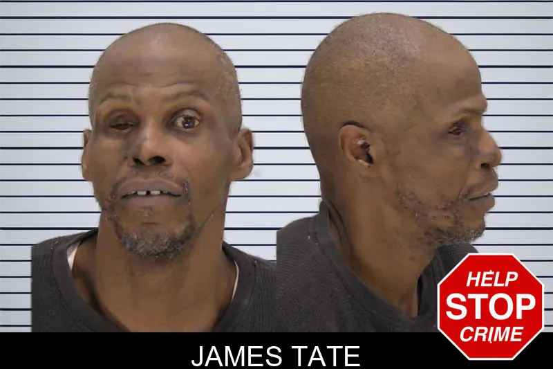 James Tate mugshot