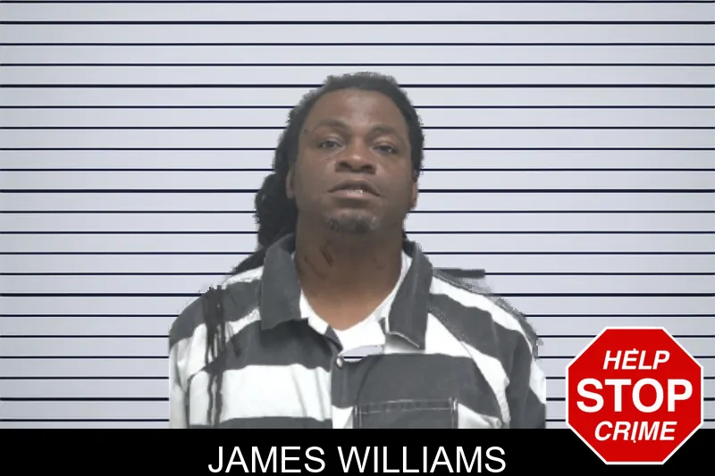 James Williams mugshot