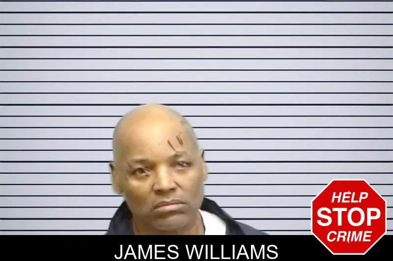 James Williams mugshot