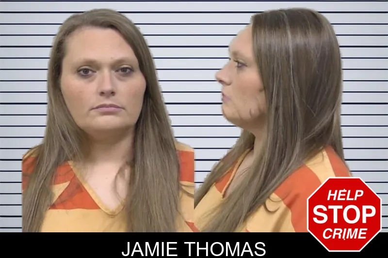 Jamie Thomas mugshot