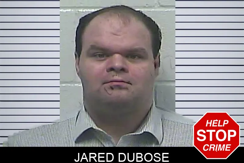 Jared Dubose mugshot