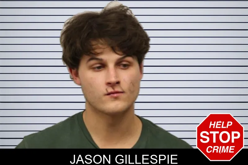 Jason Gillespie mugshot