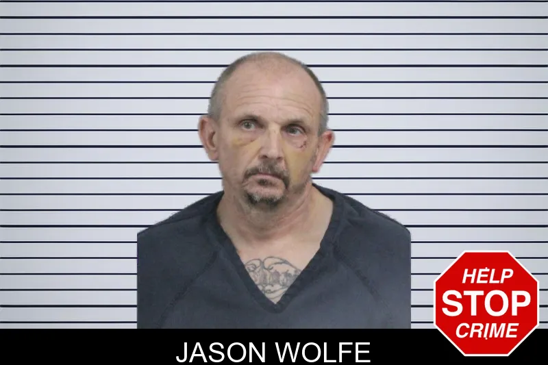 Jason Wolfe mugshot