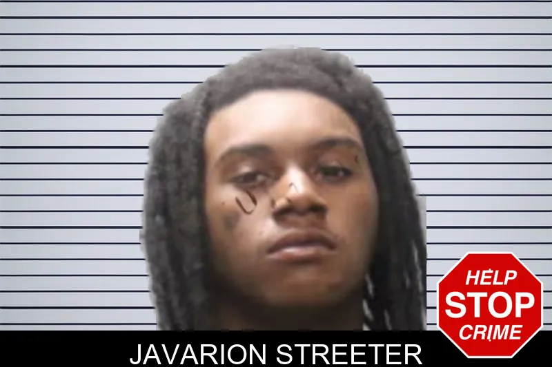 Javarion Streeter mugshot