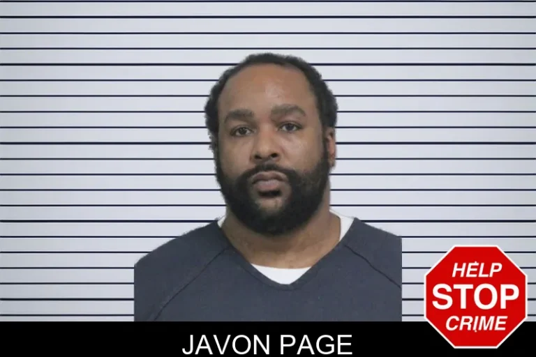 Javon Page mugshot – Catoosa County , Georgia Javon Page