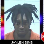 Jaylen Sims mugshot