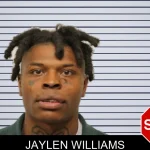 Jaylen Williams mugshot