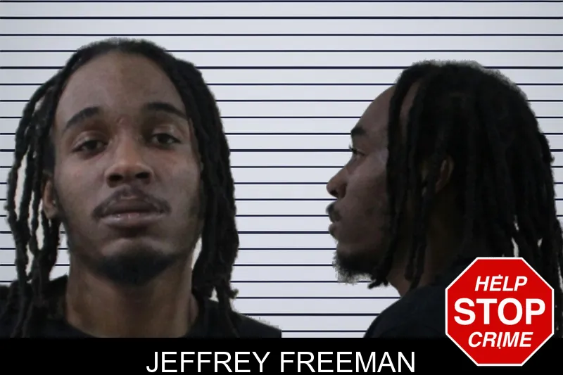 Jeffrey Freeman mugshot
