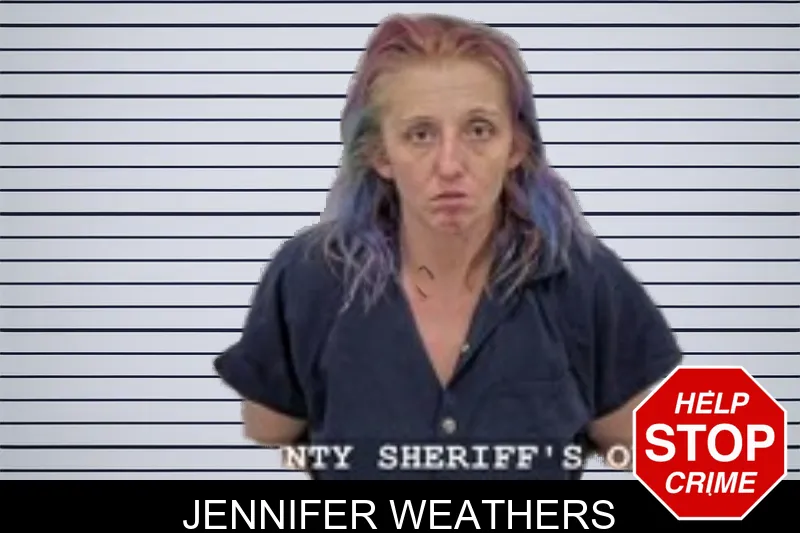 Jennifer Weathers mugshot