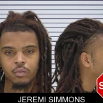 Jeremi Simmons mugshot