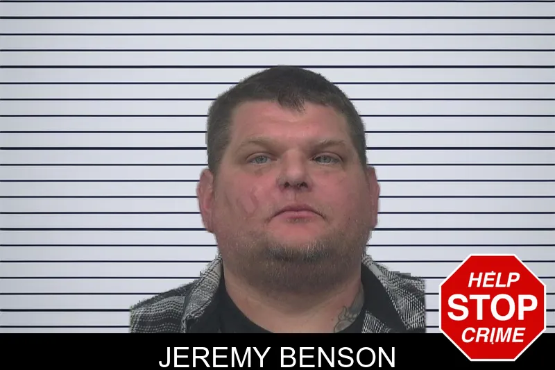 Jeremy Benson mugshot
